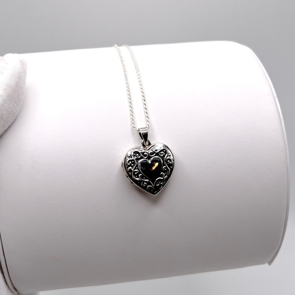 Sterling Silver Heart Locket - Picture 7 of 17